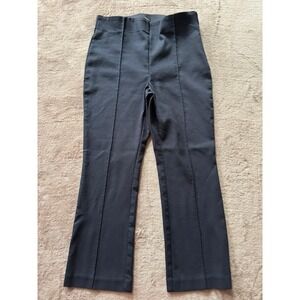Loft Women's High Waist Pants Navy Blue Stretch Ankle Size‎ 10
